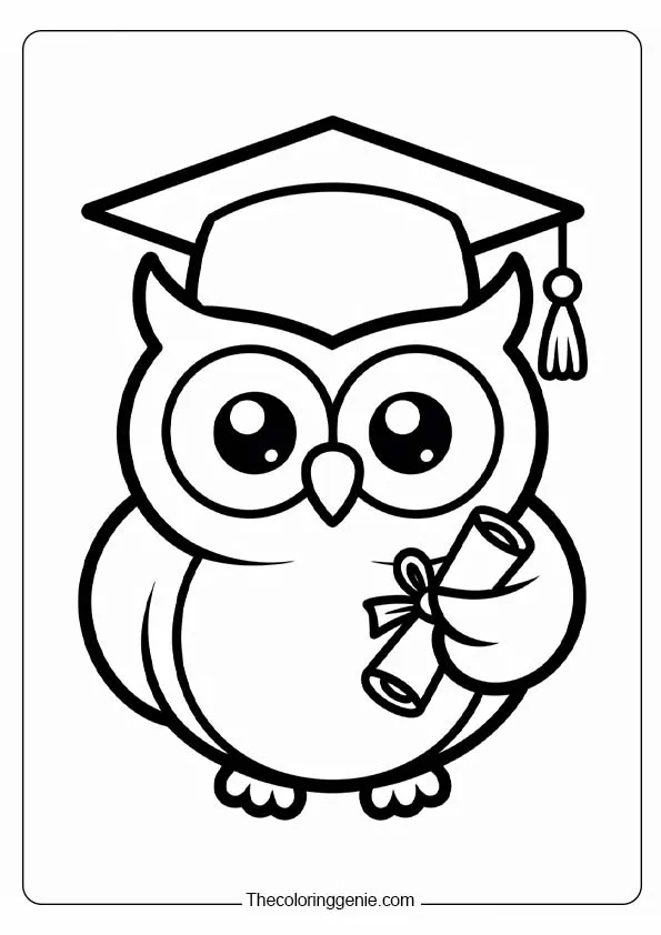 coloring pages of cute owls 2