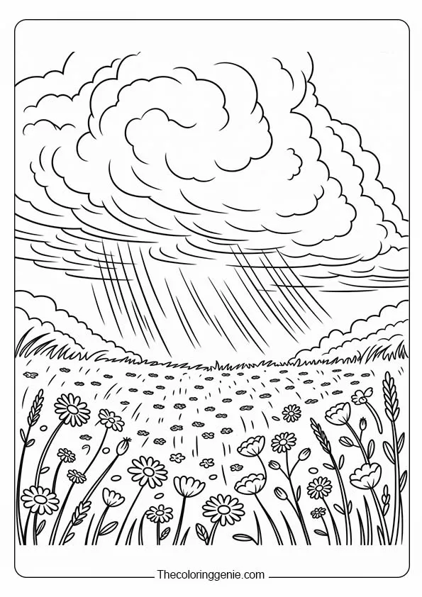coloring pages spring flowers 18
