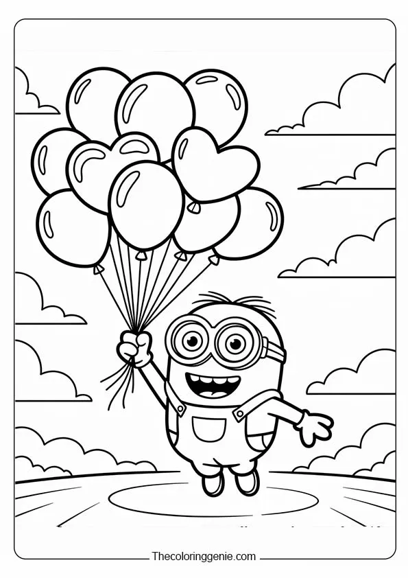 free minion coloring pages 7