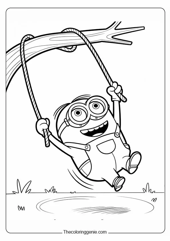 funny minion coloring pages 24