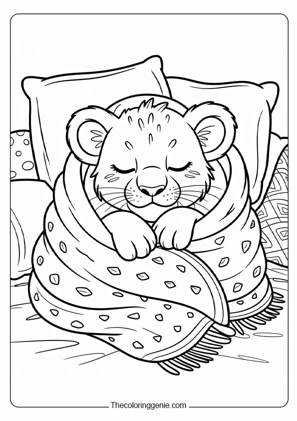 lion king free coloring pages