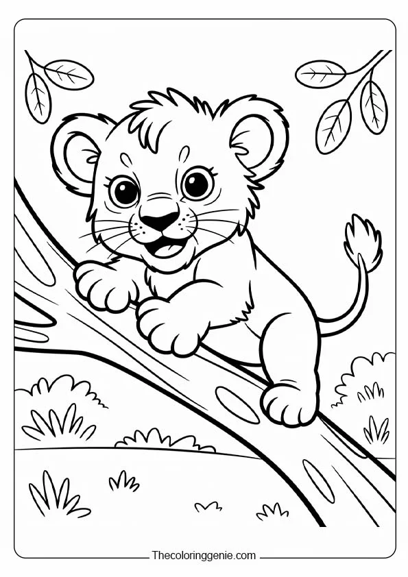 lion king nala coloring pages