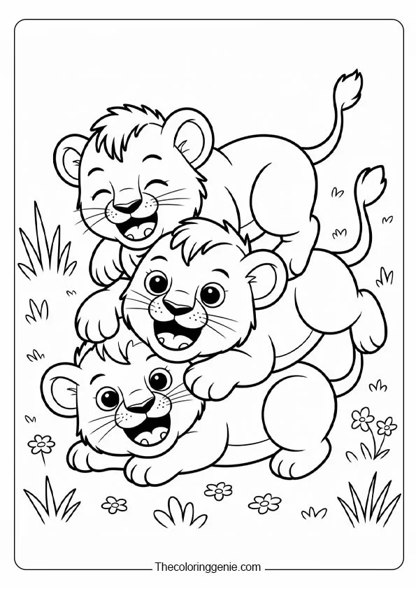 lion king simba,mufasa and nala coloring pages