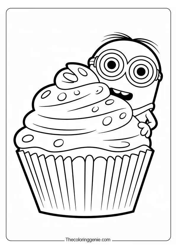 mega minion coloring page19
