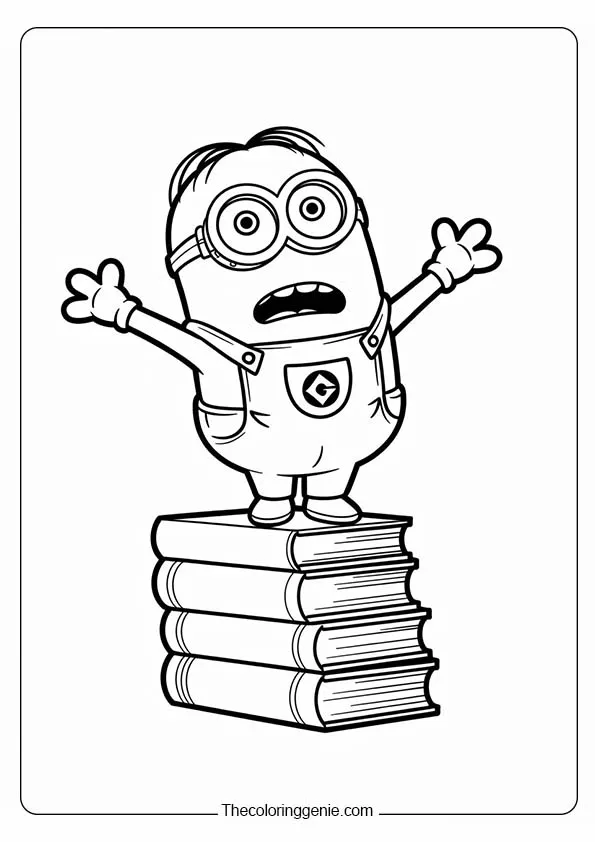 mega minion coloring pages 20