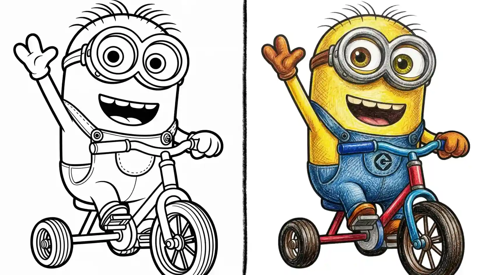 Home 25 minion coloring page