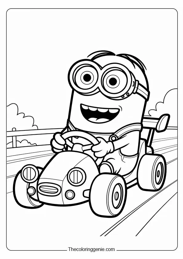 minion coloring pages 2
