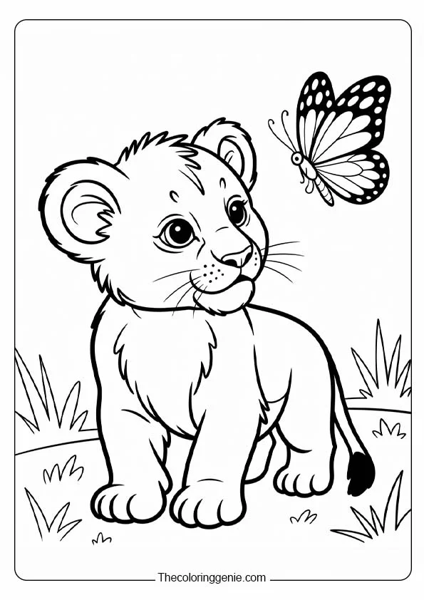 mufasa the lion king coloring pages