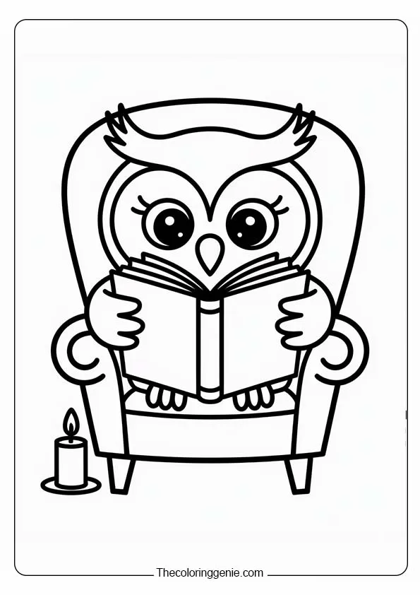 owl coloring pages 28
