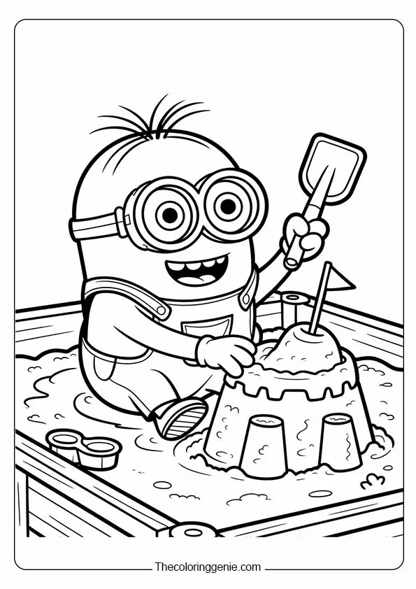 printable minion coloring pages 6