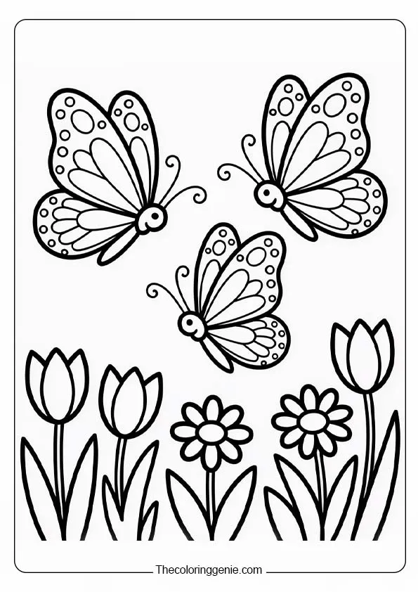 spring flower printables 39