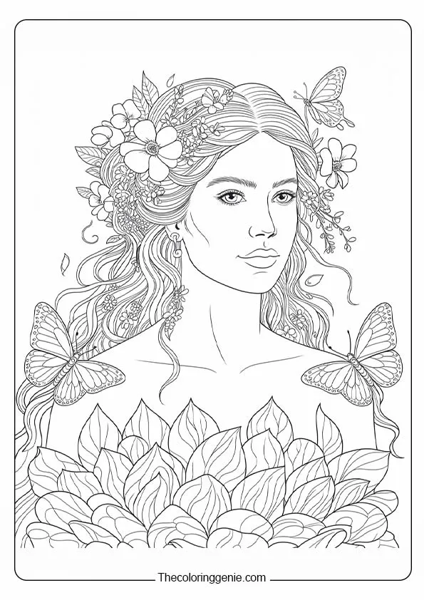 spring printable coloring pages 10