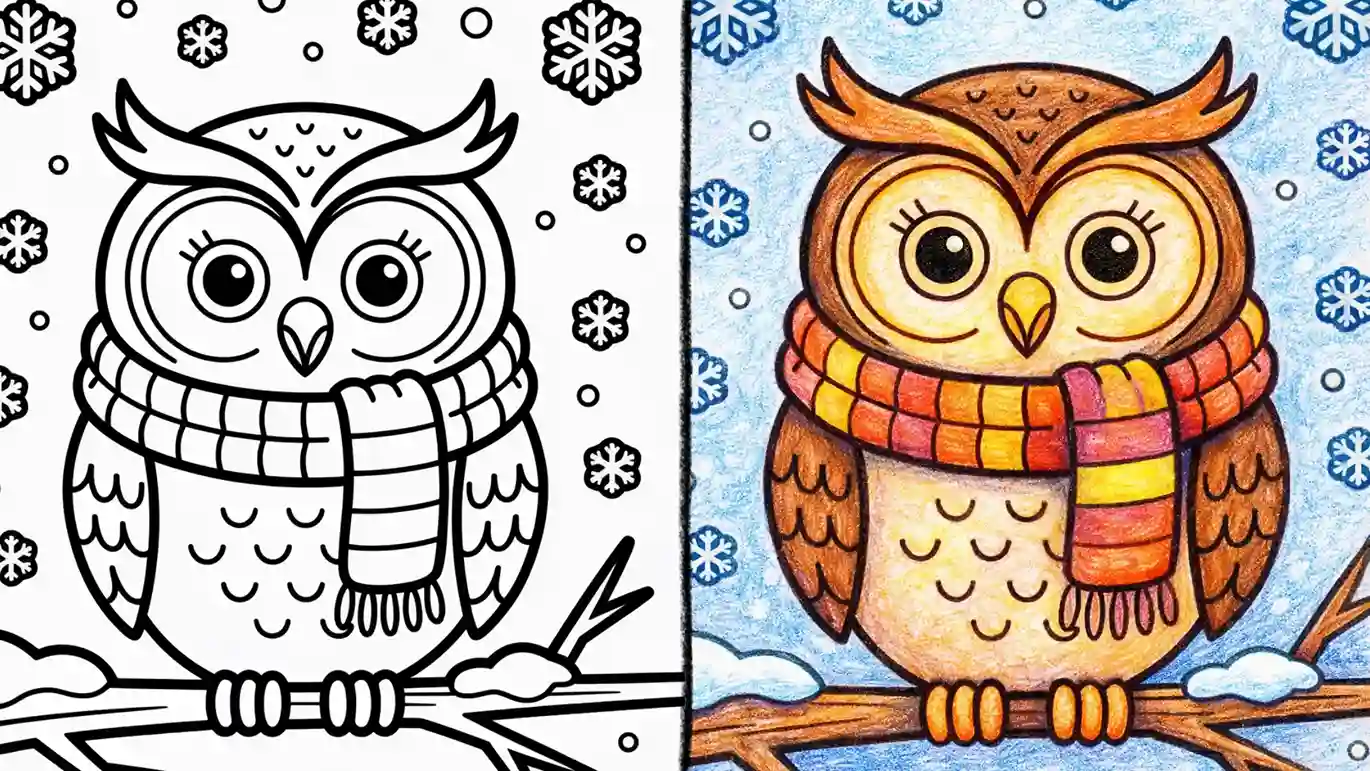 Home 15 owl coloring pages